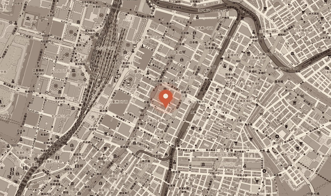 地図: 京橋1-4-9